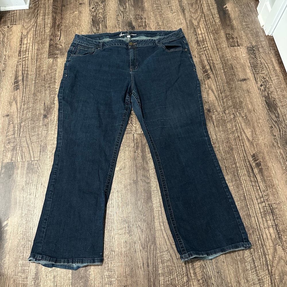 Lane Bryant Dark Indigo Boot Cut Jeans